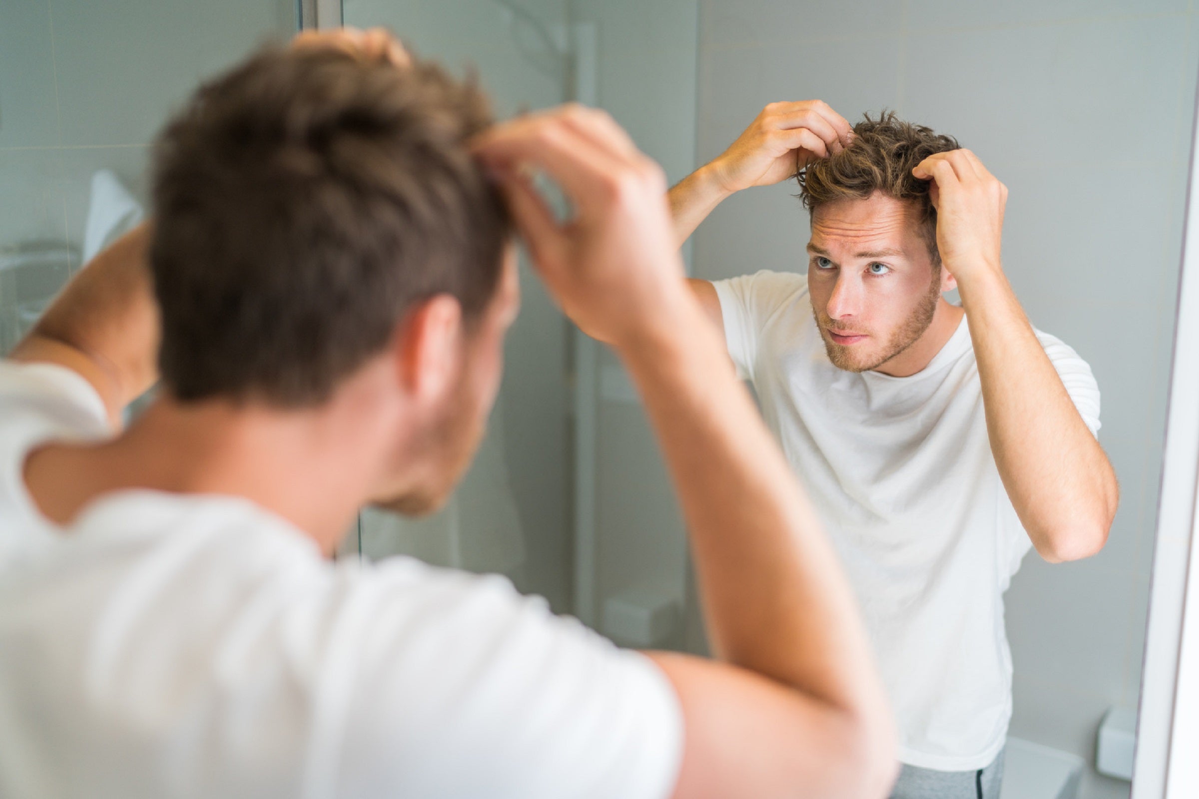 A Clean Scalp is important for Normal Healthy Hair Growth