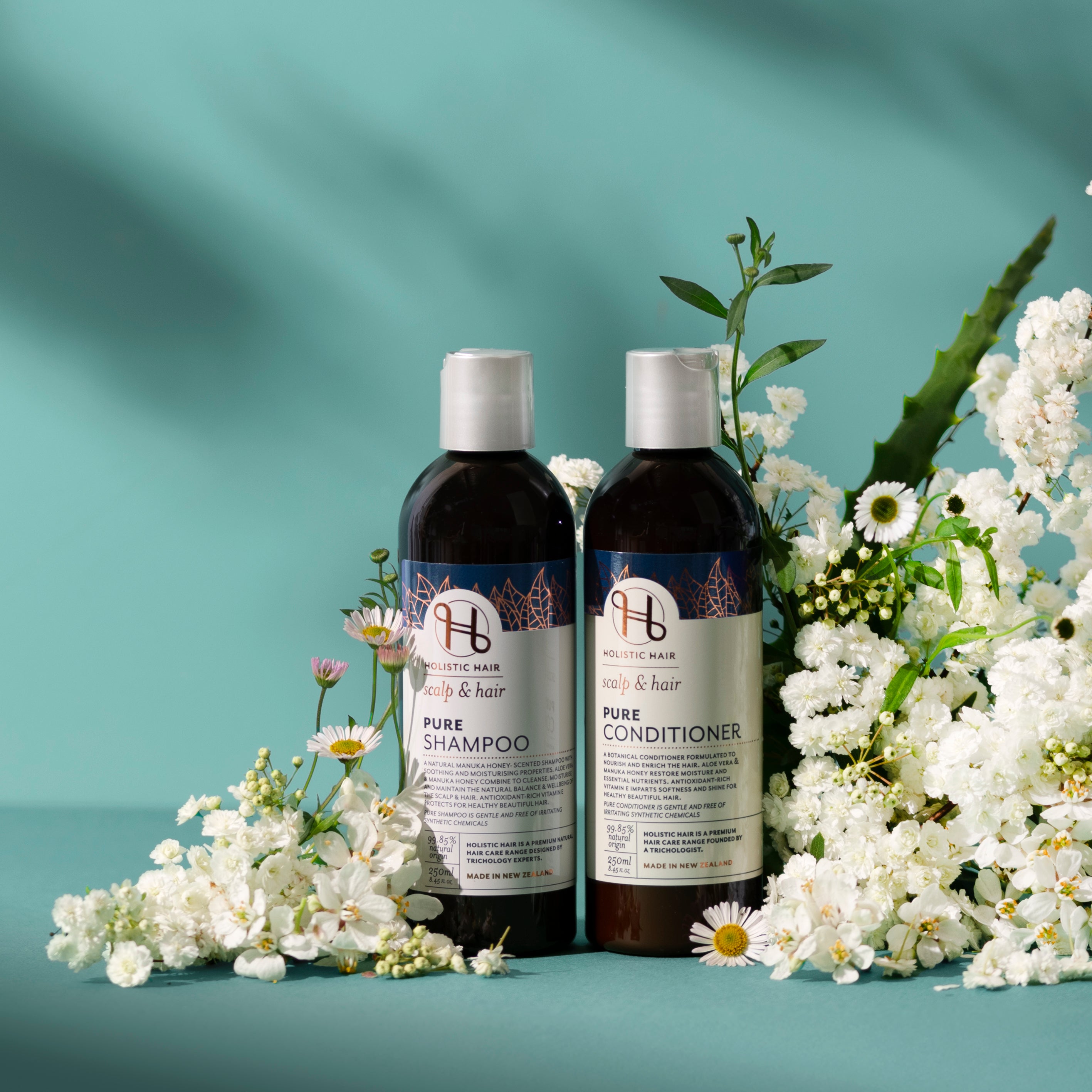 Pure Shampoo and Conditioner 250ml Set - Holistic Hair®