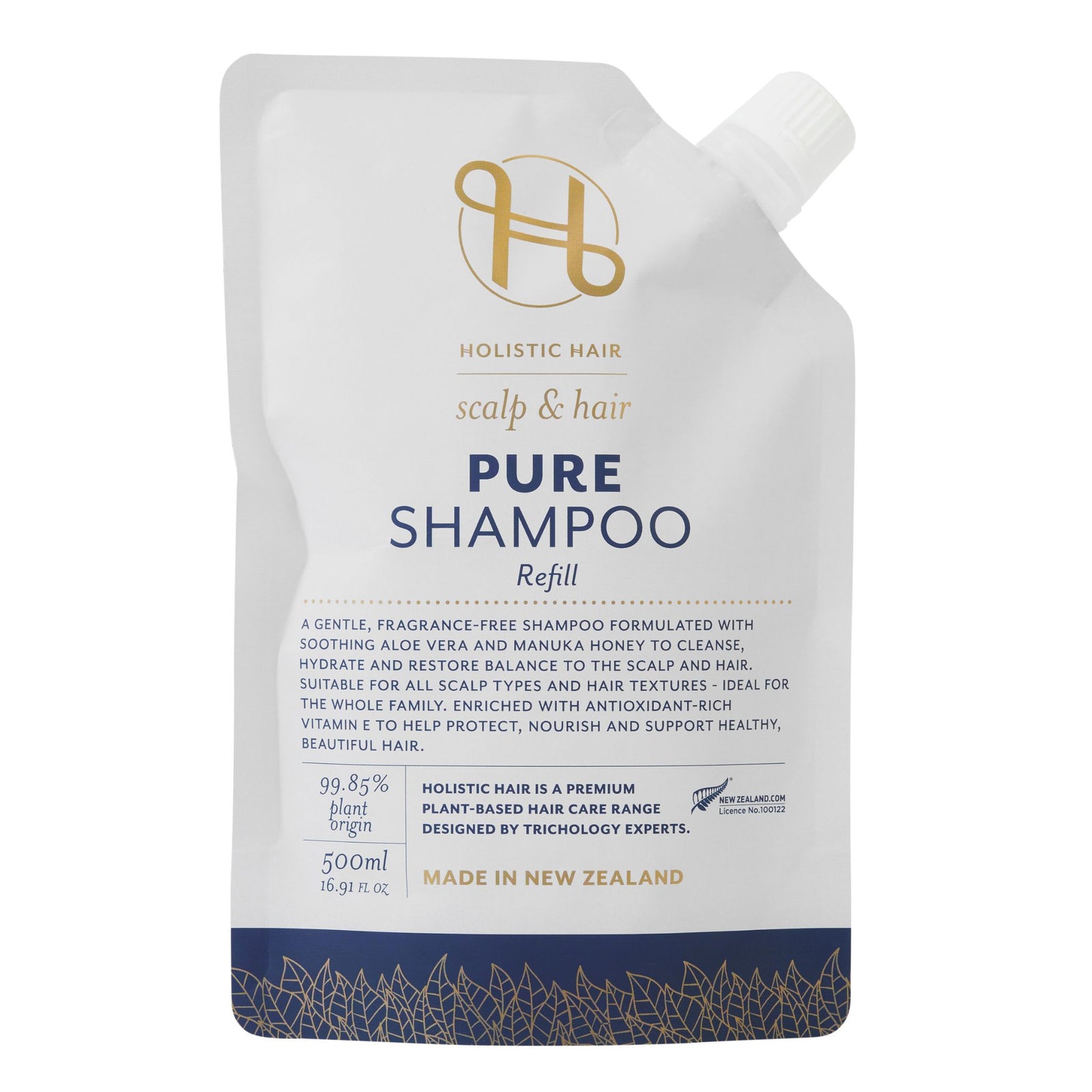 Pure Shampoo Refill Pouch 500ml